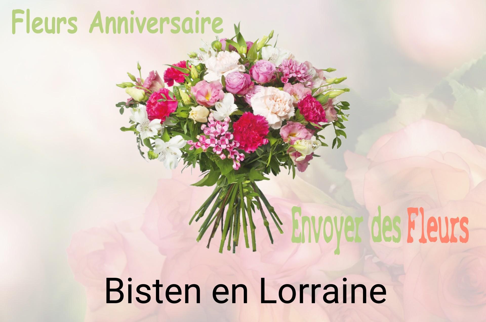 Bouquet de fleurs d’anniversaire livré à Bisten-en-Lorraine