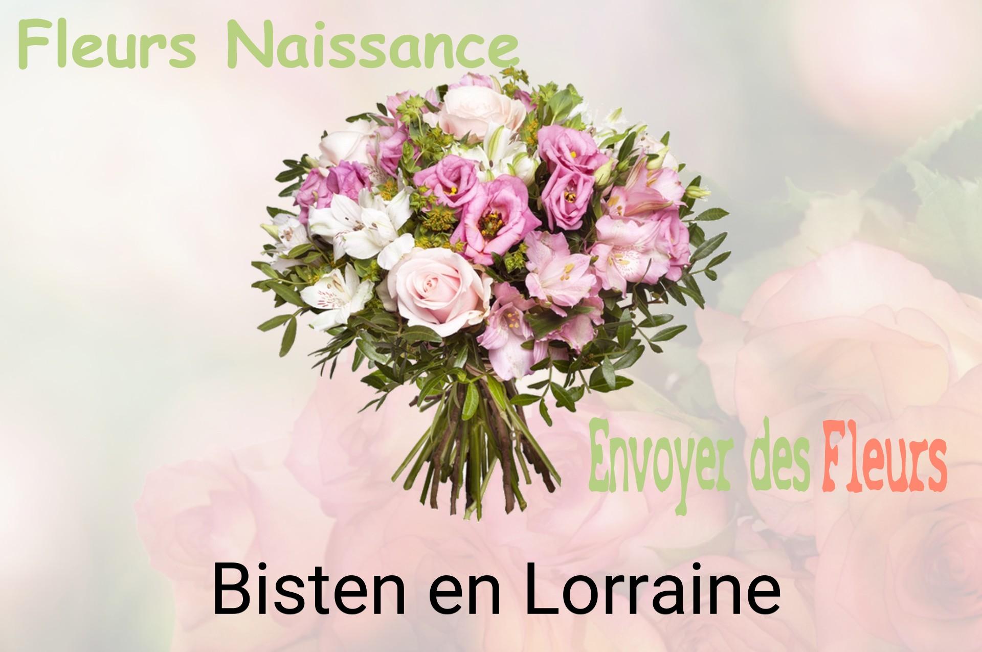 Bouquet de fleurs de naissance livré à Bisten-en-Lorraine