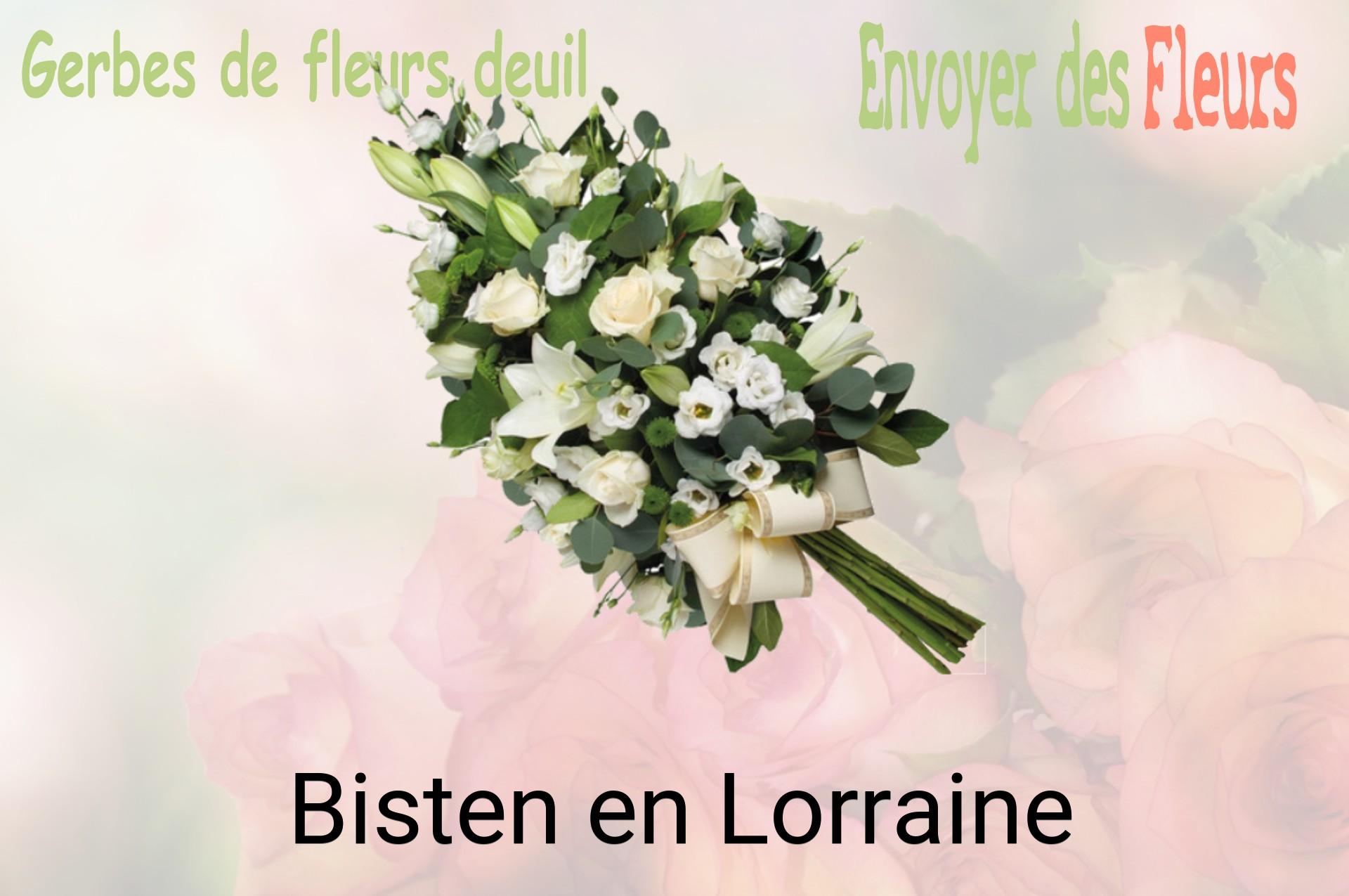 Gerbe de fleurs de deuil livrée à Bisten-en-Lorraine